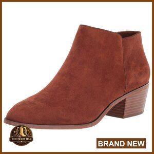 Women's Ankle Boots with Faux Leather and Memory Foam Insole